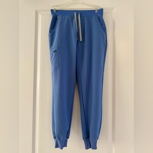 FIGS Women’s Jogger Scrub Pants in Ceil Blue Total